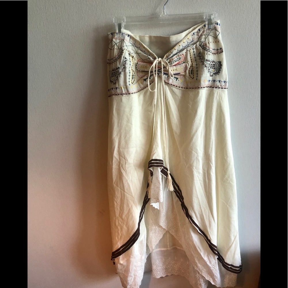 Boho embroidered Skirt